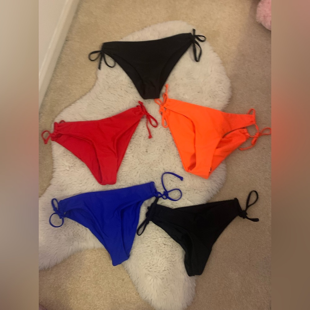 NWT SIZE SMALL SHEIN BATHING SUIT BOTTOM BUNDLE OF 5!!
